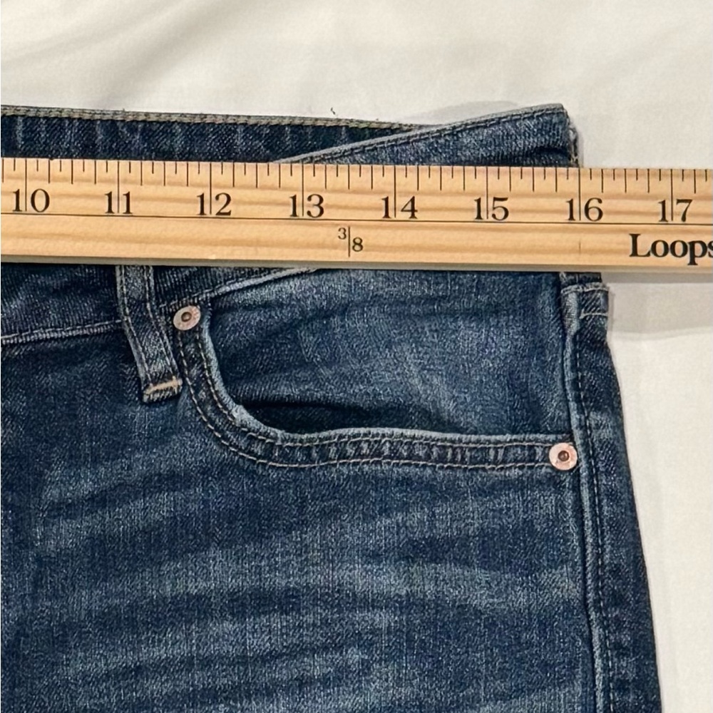 Women’s Dear John Distressed Denim Slim Straight Ankle Jeans Size 27 - Picture 6 of 10